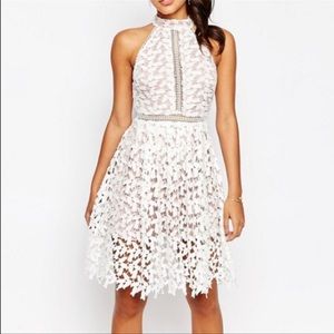 ASOS White Lace Dress